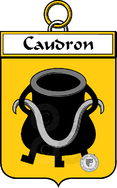 Escudo de la familia Caudron
