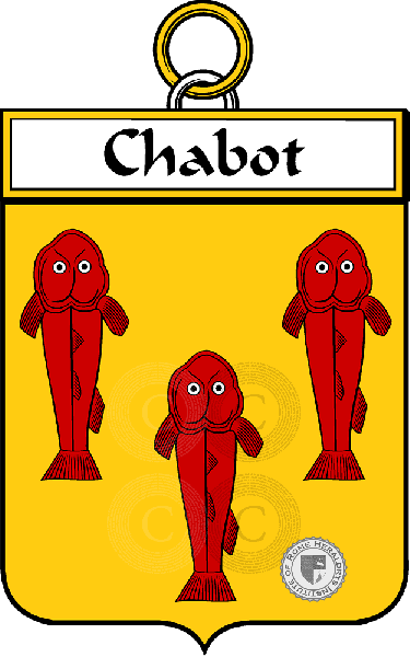 Escudo de la familia Chabot