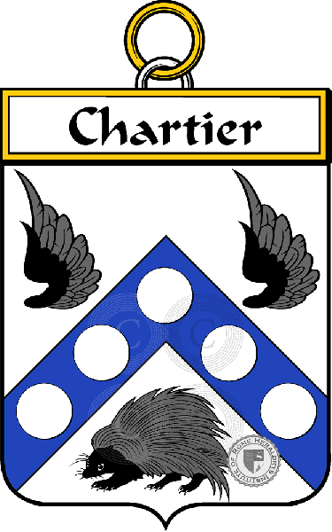 Escudo de la familia Chartier