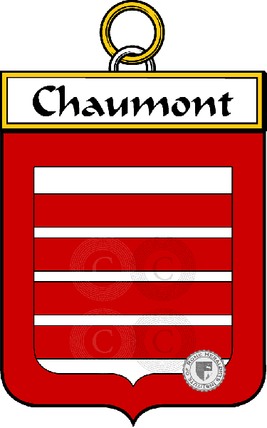 Brasão da família Chaumont