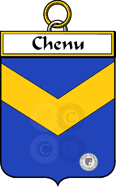 Coat of arms of family Chenu