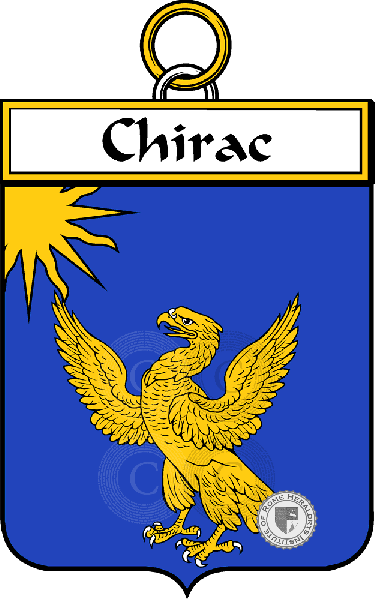 Coat of arms of family Chirac