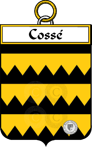 Escudo de la familia Cossé