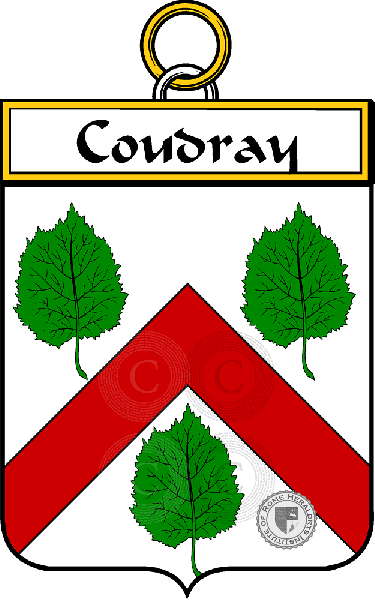 Coat of arms of family Coudray