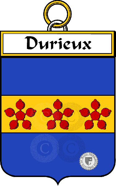 Brasão da família Durieux