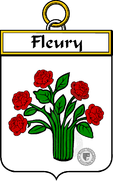 Coat of arms of family Fleury