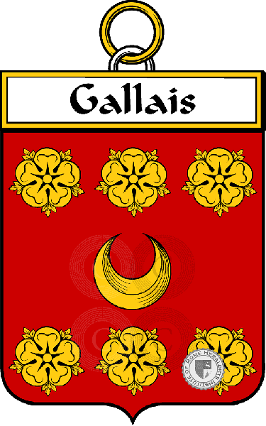Coat of arms of family Gallais