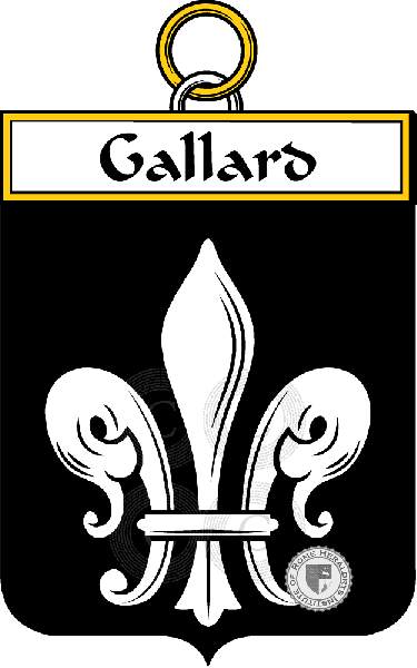 Brasão da família Gallard