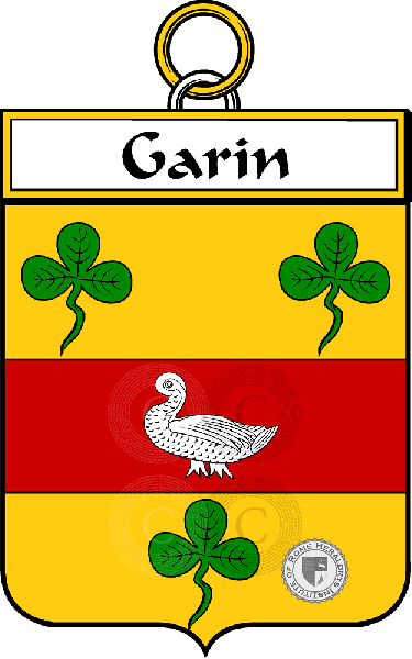 Brasão da família Garin