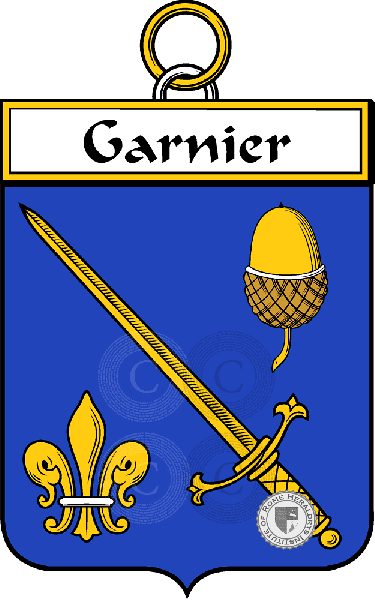 Brasão da família Garnier