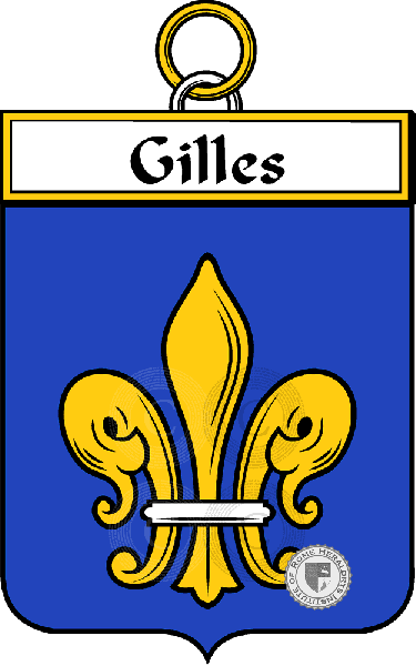 Coat of arms of family Gilles