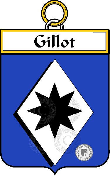 Coat of arms of family Gillot