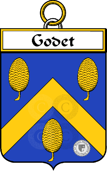 Escudo de la familia Godet