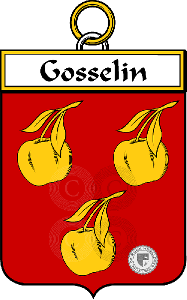 Coat of arms of family Gosselin
