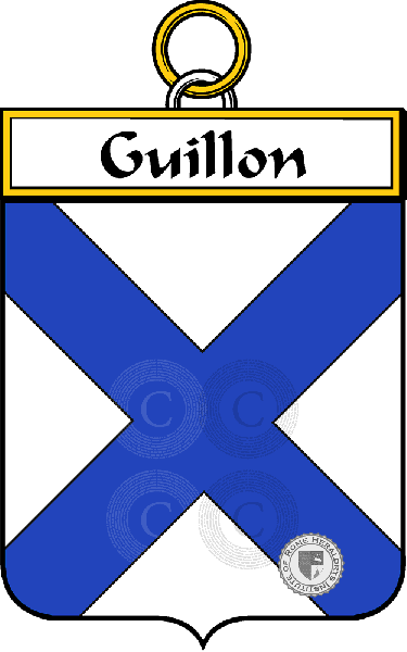 Coat of arms of family Guillon