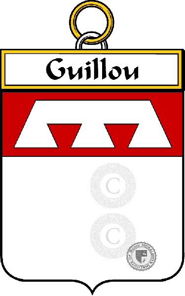 Brasão da família Guillou