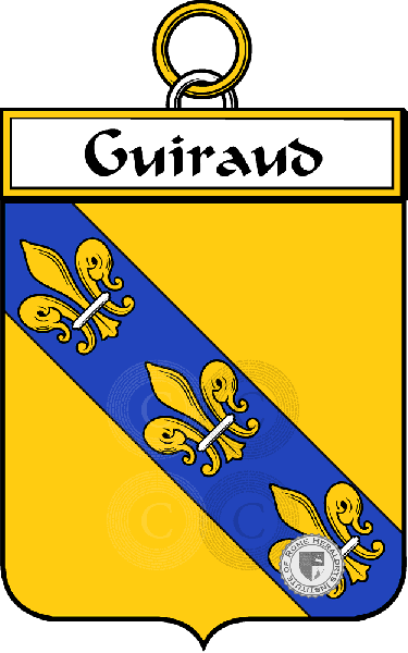 Brasão da família Guiraud