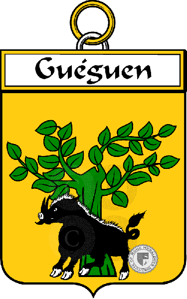 Escudo de la familia Guéguen