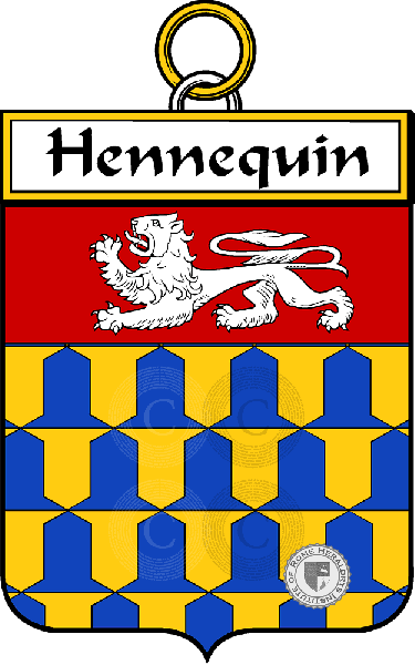 Brasão da família Hennequin