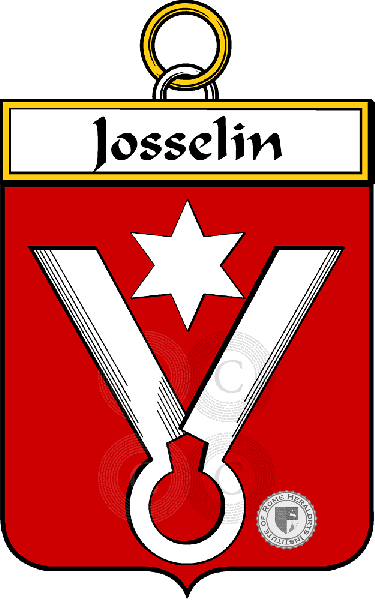 Brasão da família Josselin