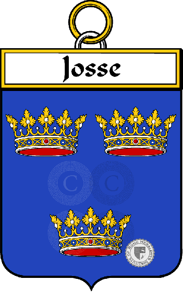 Escudo de la familia Josse