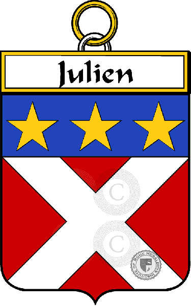 Coat of arms of family Julien