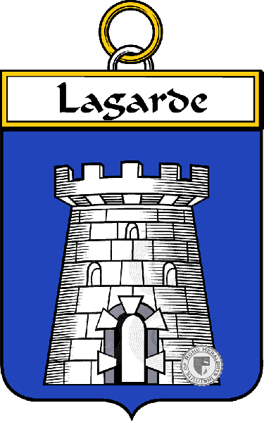 Coat of arms of family Lagarde