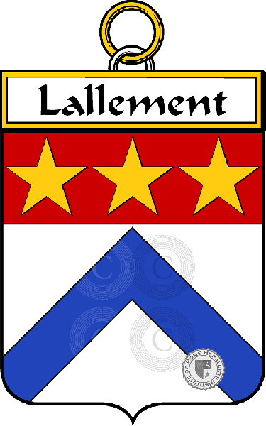 Wappen der Familie Lallement