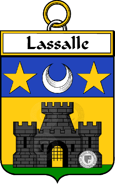 Brasão da família Lassalle