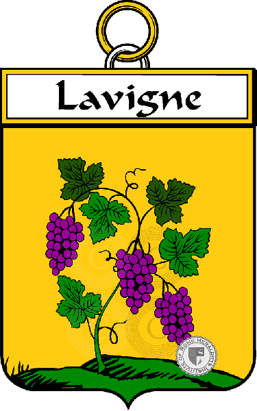 Wappen der Familie Lavigne (de la Vigne)