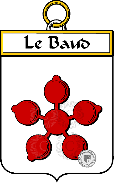 Coat of arms of family Le Baud