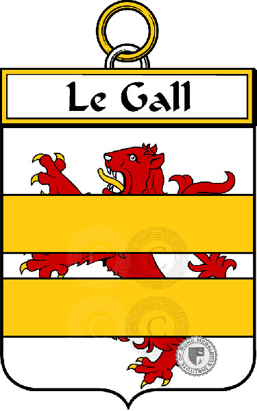 Coat of arms of family Le Gall