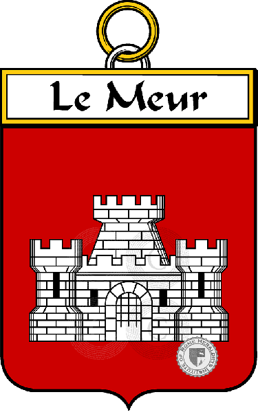 Wappen der Familie Le Meur (or Meur)