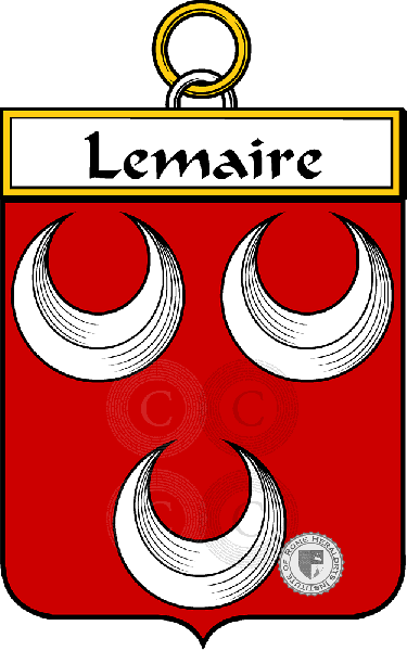 Coat of arms of family Lemaire