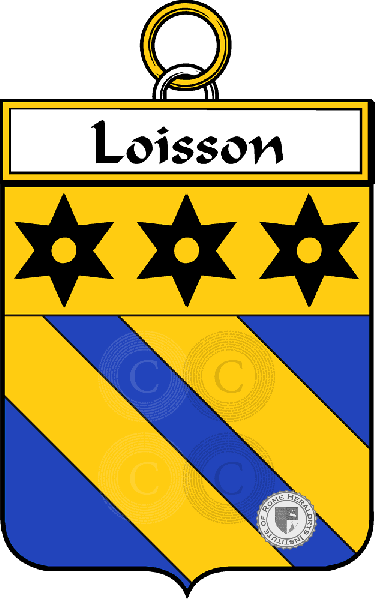 Brasão da família Loisson