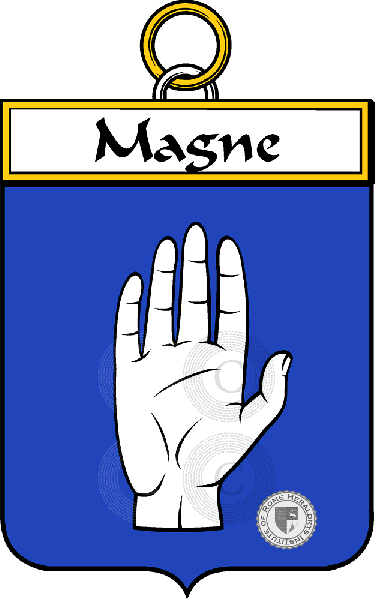 Escudo de la familia Magne