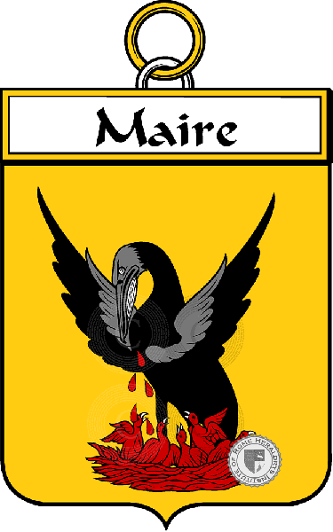 Coat of arms of family Maire