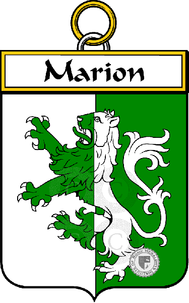 Escudo de la familia Marion