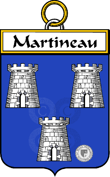 Wappen der Familie Martineau
