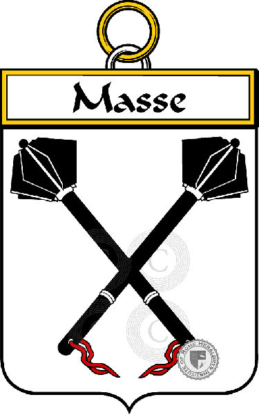 Coat of arms of family Masse