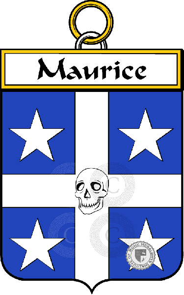 Brasão da família Maurice