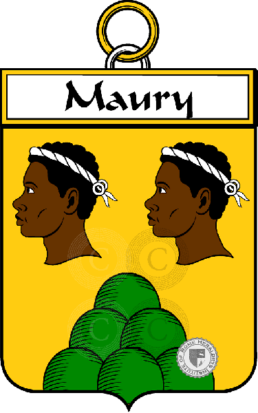 Escudo de la familia Maury