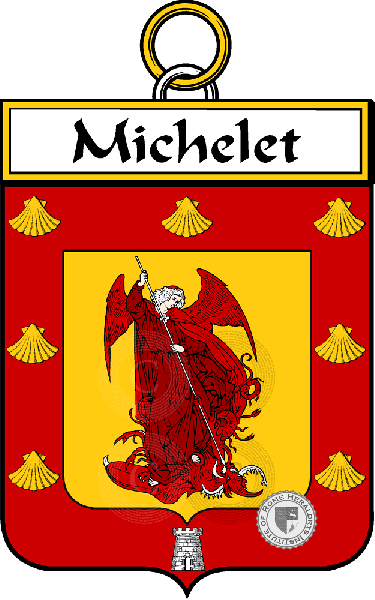 Coat of arms of family Michelet