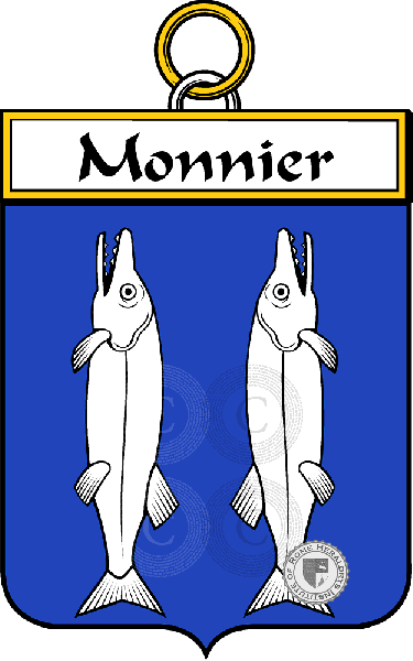 Coat of arms of family Monnier