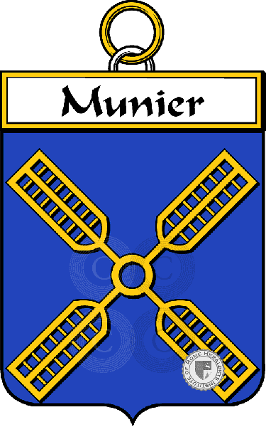 Coat of arms of family Munier