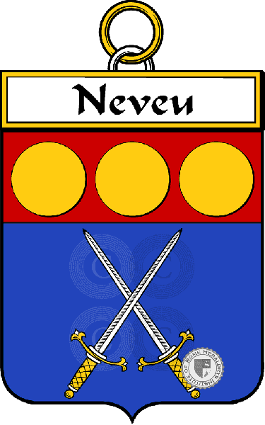 Coat of arms of family Neveu