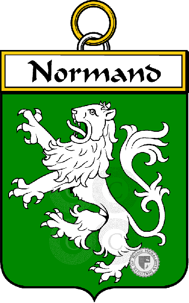 Coat of arms of family le Normand