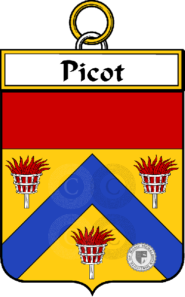Coat of arms of family Picot