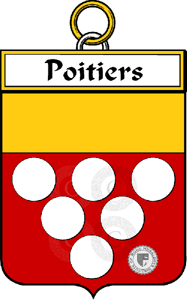 Wappen der Familie Poitiers