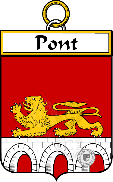 Wappen der Familie Pont (du)